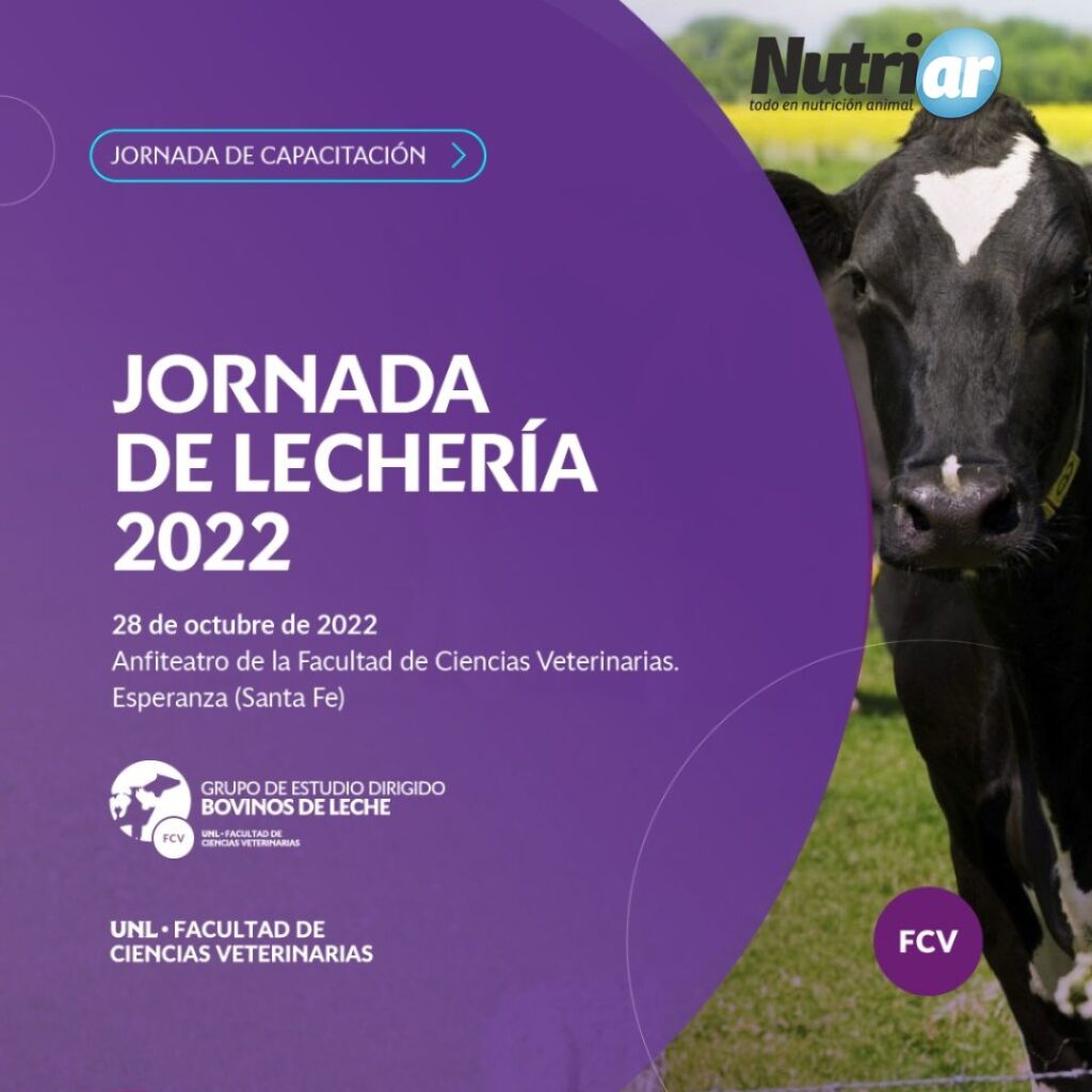 Jornada de Lechería 2022 auspiciada por Nutriar SA
